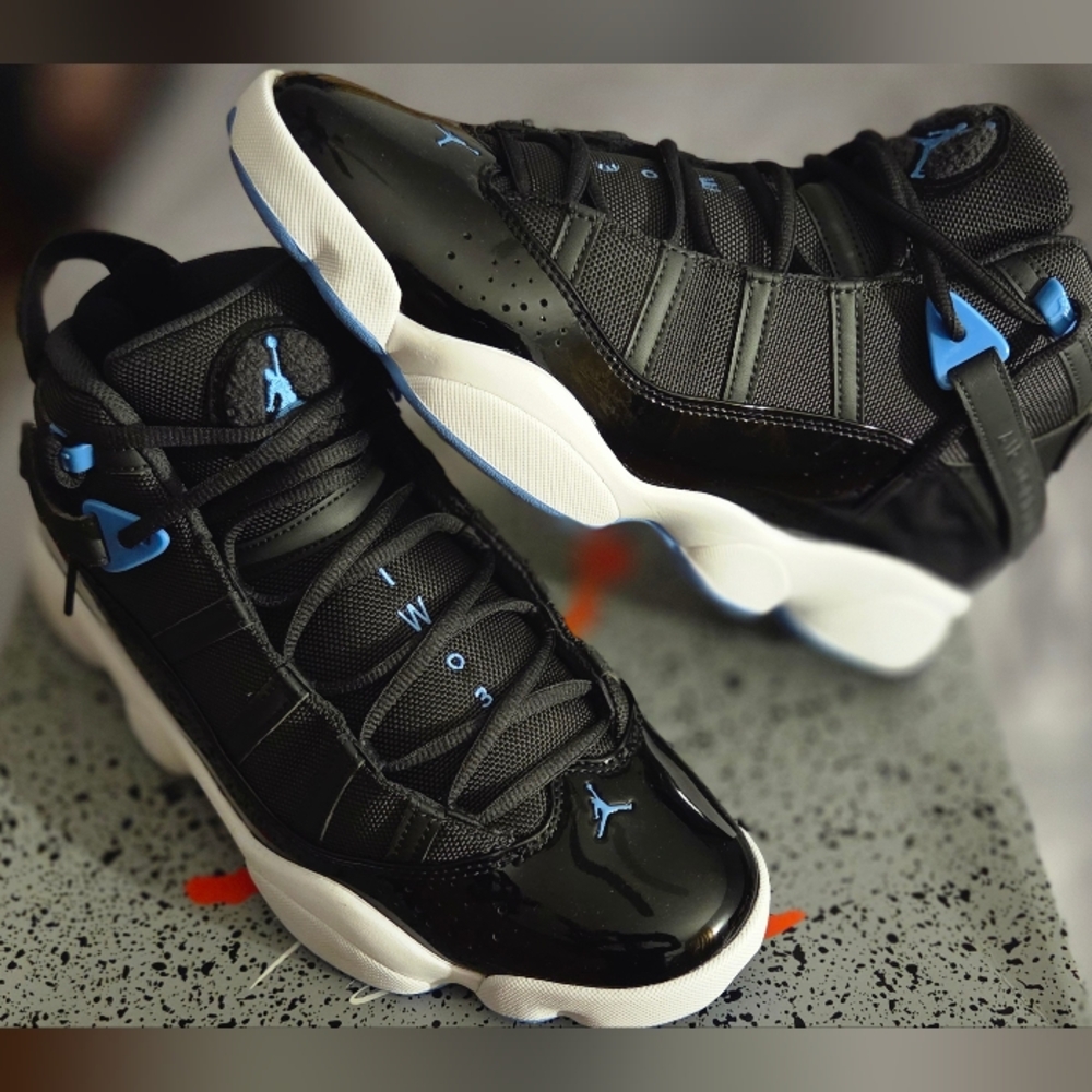 Jordan 6 Rings UNC Varsity Blue Mens 10.5 $150.00 Like New Worn Less Then 3x